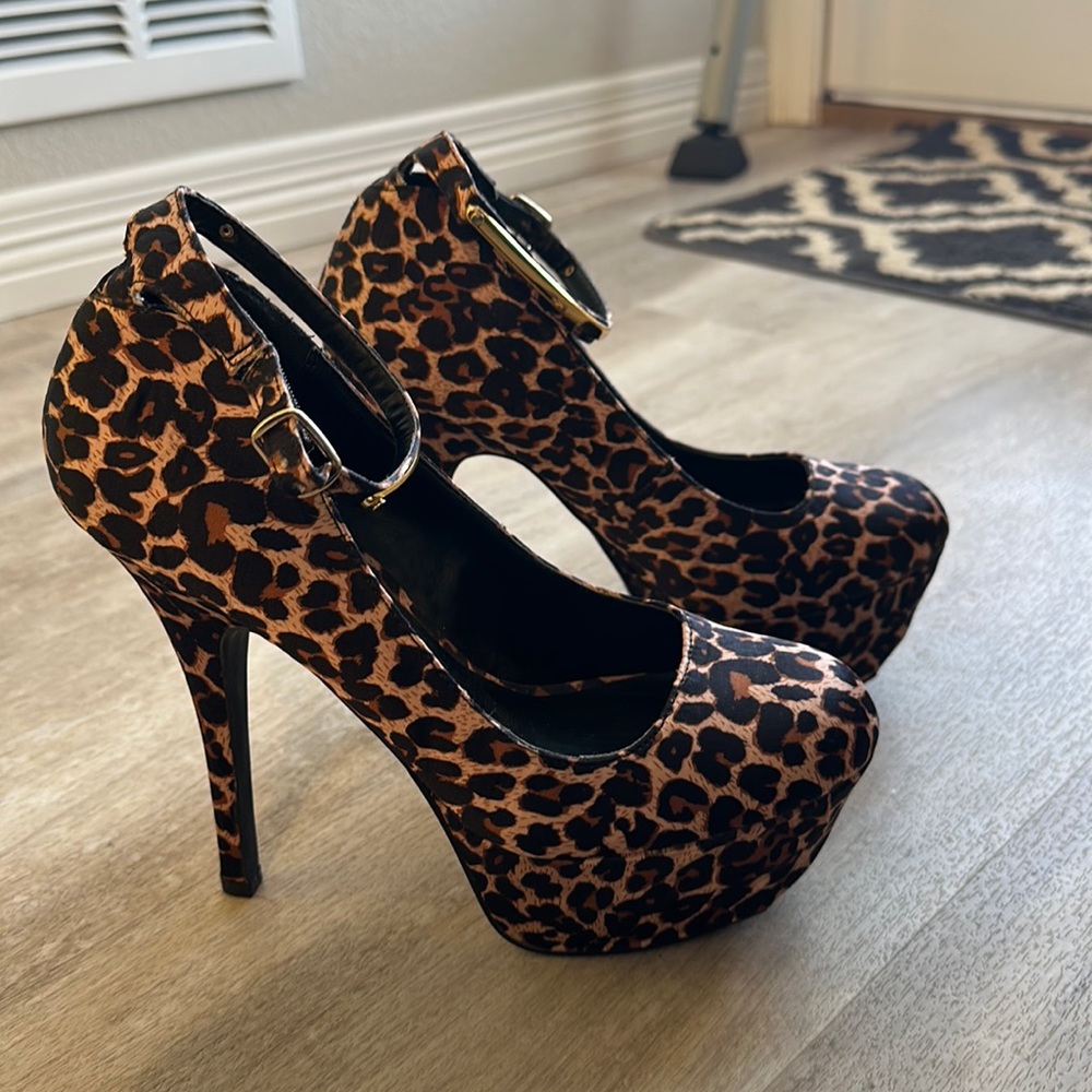 Leopard Stilettos